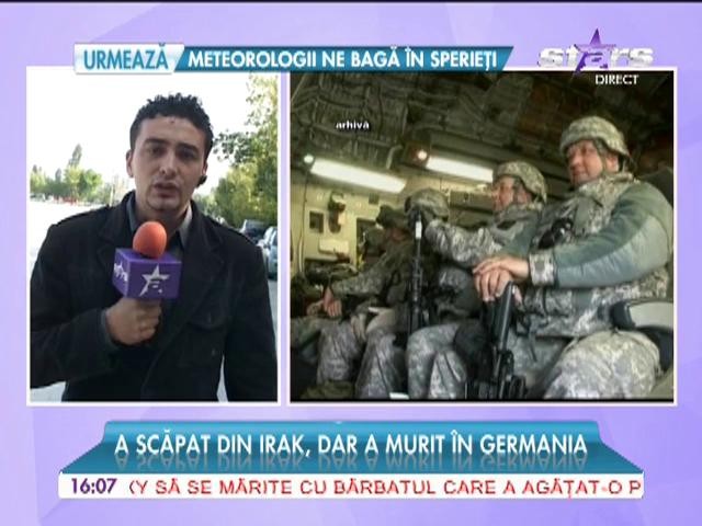 Militar rom&acirc;n, mort &icirc;n misiune