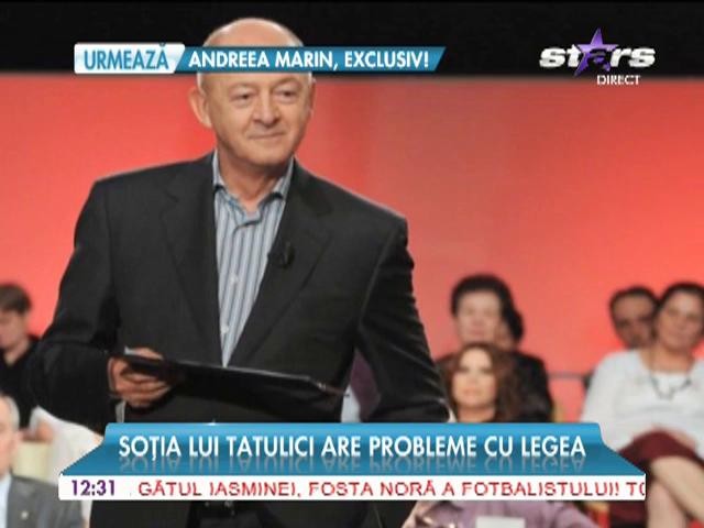 Soţia lui Tatulici, judecată de evaziune fiscală