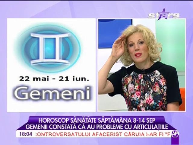 Horoscop sănătate săptămâna 08 - 14 septembrie