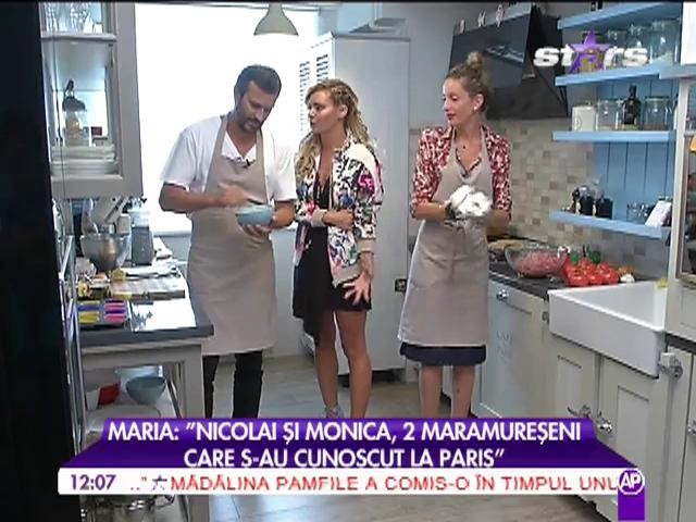 Nicolai și Monica s-au cunoscut la Paris