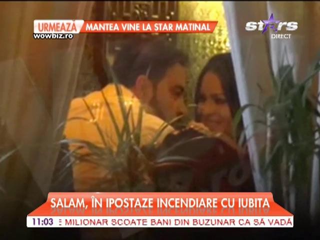 Florin Salam, ipostaze incendiare cu iubita