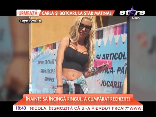 Loredana Chivu se &icirc;ntoarce la şcoală? Păcătoasa a cumpărat rechizite