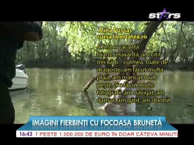 Imagini fierbinți cu Alina Pușcaș &icirc;n vacanță!