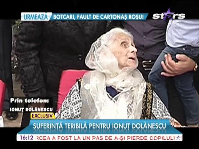 Bunica lui Ionuț Dolănescu, &icirc;n stare foarte gravă!