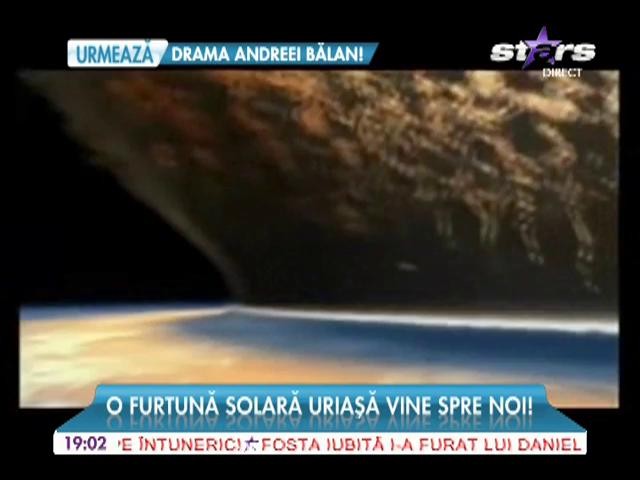O furtună solară uriașă se &icirc;ndreaptă spre Păm&acirc;nt!