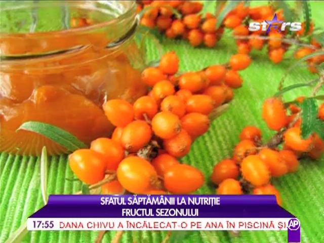 Sfatul săptăm&acirc;nii la nutriție - cătina