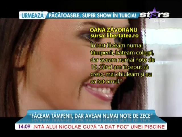 Oana Zăvoranu, amintiri din curtea școlii
