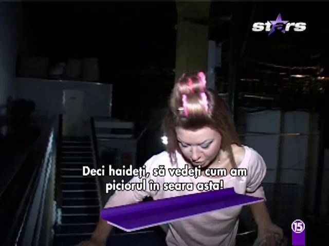 Ana Maria Mocanu și-a scos singură o unghie!