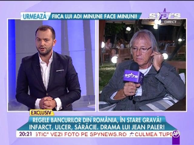 Jean Paler, din nou la spital