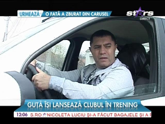 Nicolae Guţă şi-a inaugurat clubul din Petroşani &icirc;n trening!