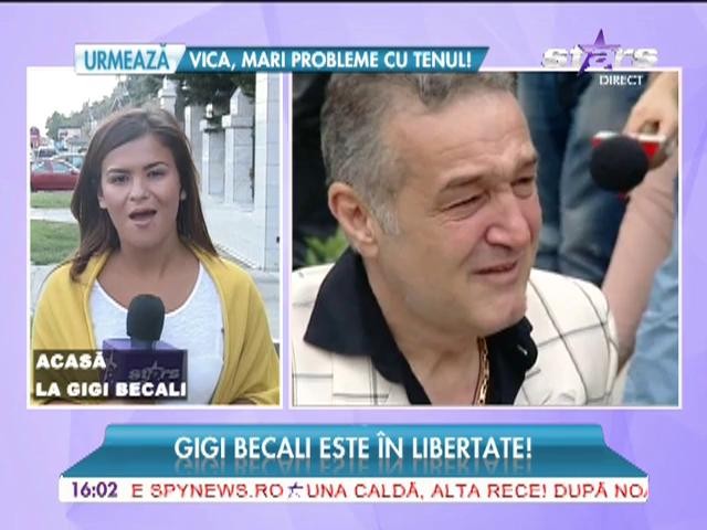 Gigi Becali, eliberat &icirc;n mare secret