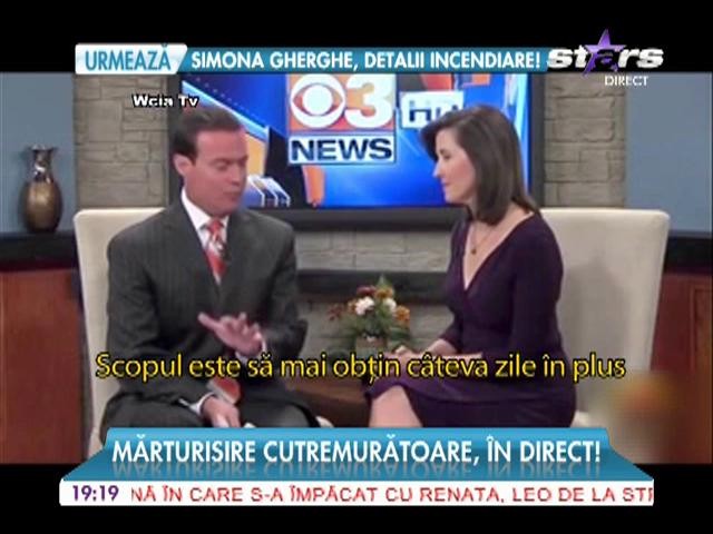 Mărturisire cutremurătoare a unui moderator TV, &icirc;n direct!