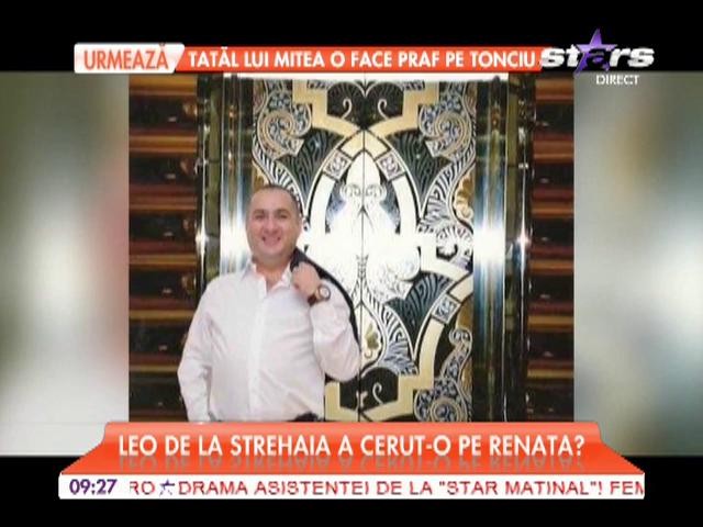 Leo de la Strehaia i-a oferit Renatei un inel cu o piatră imensă!