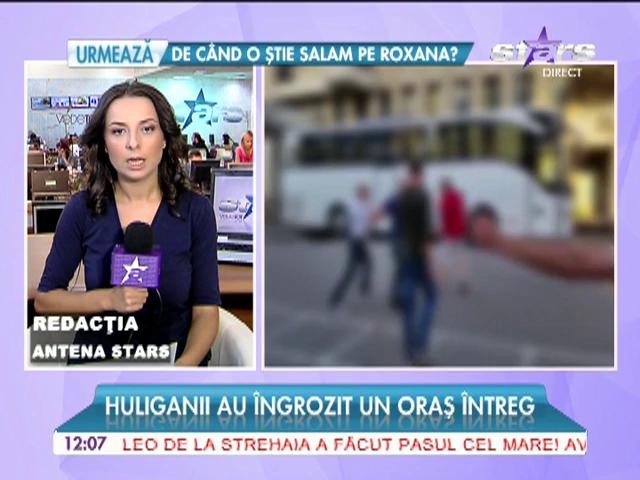 Bătaie cu pumni şi picioare, &icirc;n plină stradă