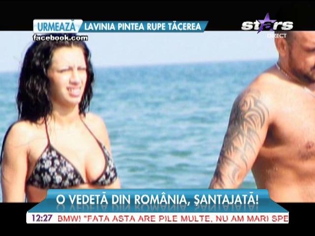 O vedetă din Rom&acirc;nia, şantajată!