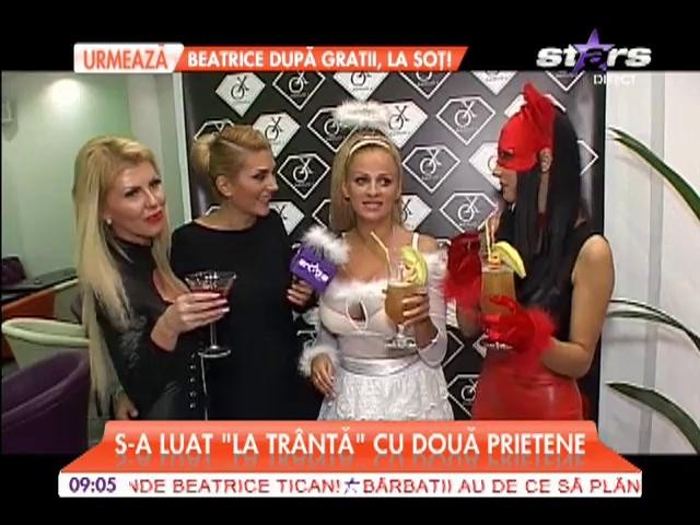S&acirc;nziana Buruiană, o barmaniţă sexy