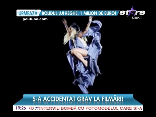 Delia și-a luxat m&acirc;na la filmările celui mai nou clip