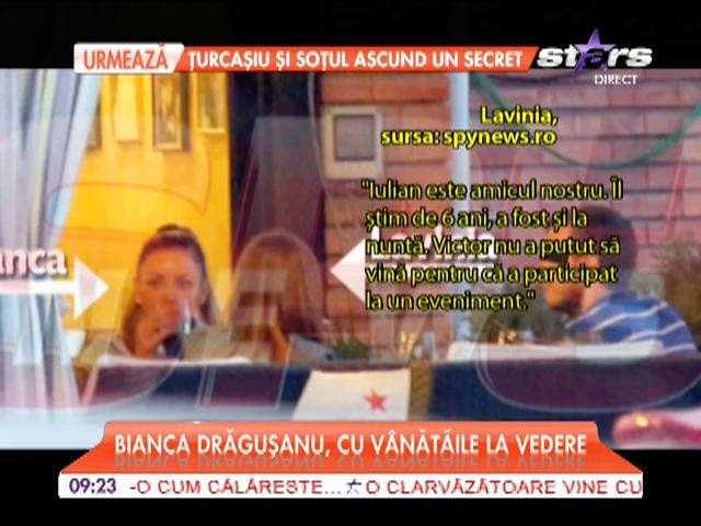Bianca Drăguşanu, cu v&acirc;nătăile la vedere
