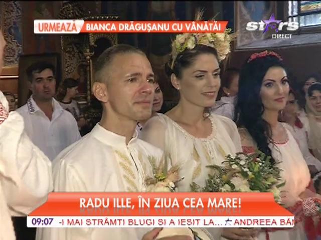 Radu Ille, emoţionat p&acirc;nă la lacrimi