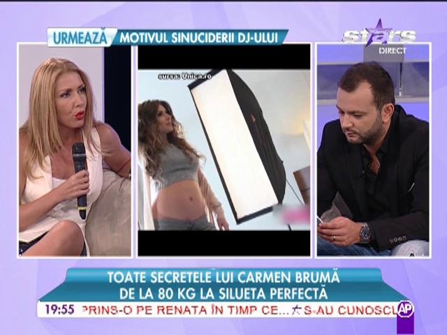 Carmen Brumă dezvăluie cum a ajuns de la peste 80 de kilograme la o siluetă de invidiat