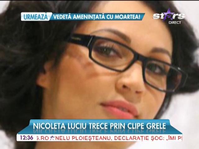 Nicoleta Luciu şi-a am&acirc;nat operaţia la ochi