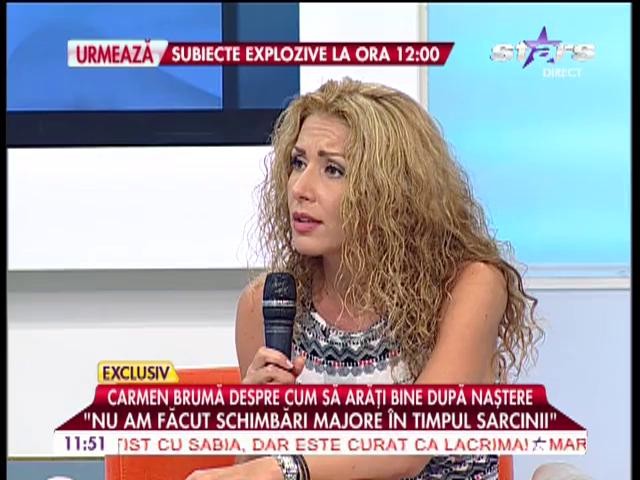 Carmen Brumă: "Mi-am &icirc;mpărtăşit experienţa &icirc;n această carte!"