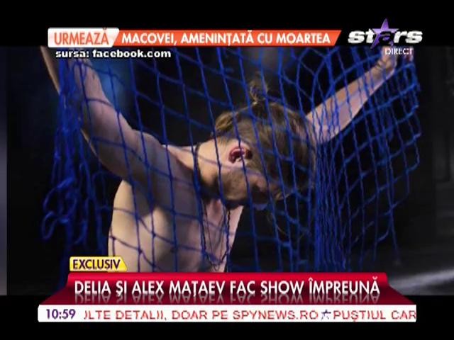 Delia şi Alex Maţaev fac show &icirc;mpreună!