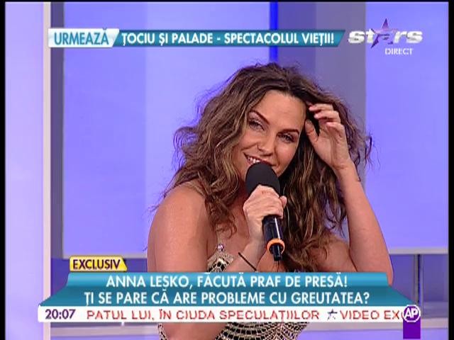 Anna Lesko, făcută praf de presă!