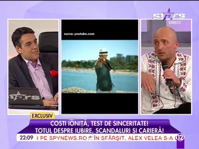 Costi Ioniţă: "Sunt un privilegiat al sorţii"