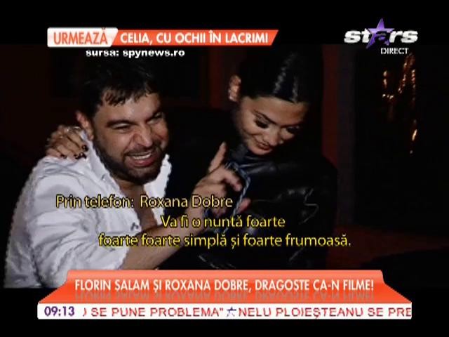 Florin Salam și Roxana Dobre, dragoste ca-n filme!