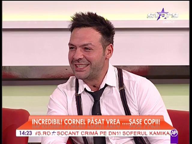 Cornel Păsat vrea şase copii!
