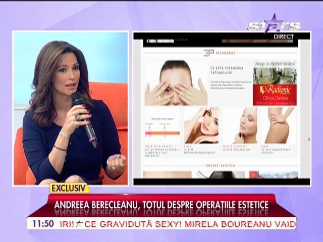 Andreea Berecleanu: "Platforma online se adresează viitoarelor paciente"