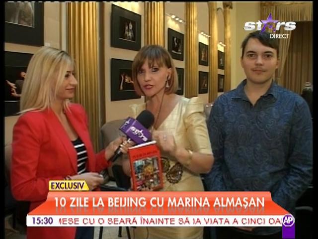 Marina Almășan a lansat cartea &rdquo;10 zile la Beijing&rdquo;