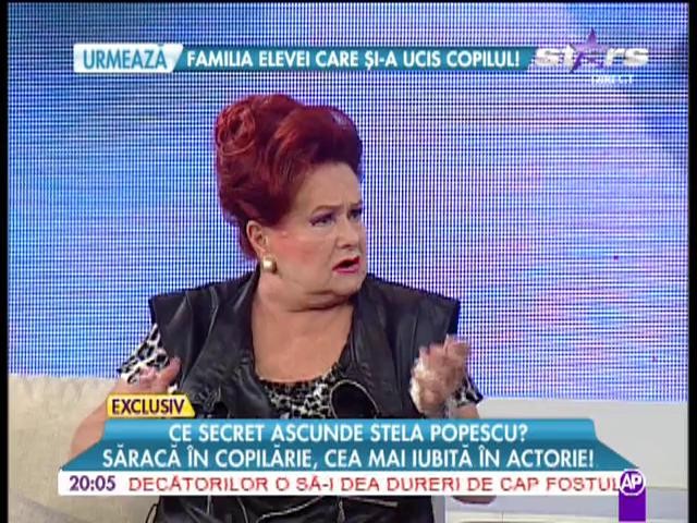 Rom&acirc;ni de care suntem m&acirc;ndri! Azi, povestea de viaţă a Stelei Popescu!