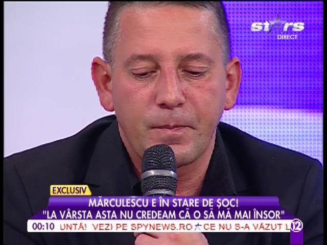 Costin Mărculescu, cu ochii &icirc;n lacrimi: &rdquo;La v&acirc;rsta asta nu credeam că o să mă &icirc;nsor&rdquo;
