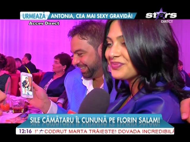 Florin Salam şi Roxana Dobre şi-au ales naşul! Sile Cămătaru &icirc;i va cununa pe cei doi &icirc;ndrăgostiţi!