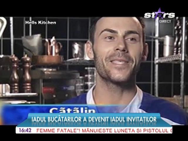 Chef Florin Dumitrescu și-a ieșit din minți &icirc;n fața concurenților de la "Iadul bucătarilor"
