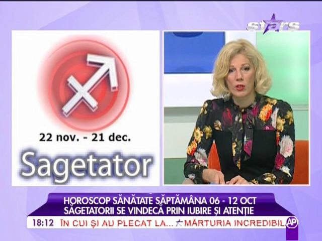 Horoscop sănătate, săptămâna 06 - 12 octombrie