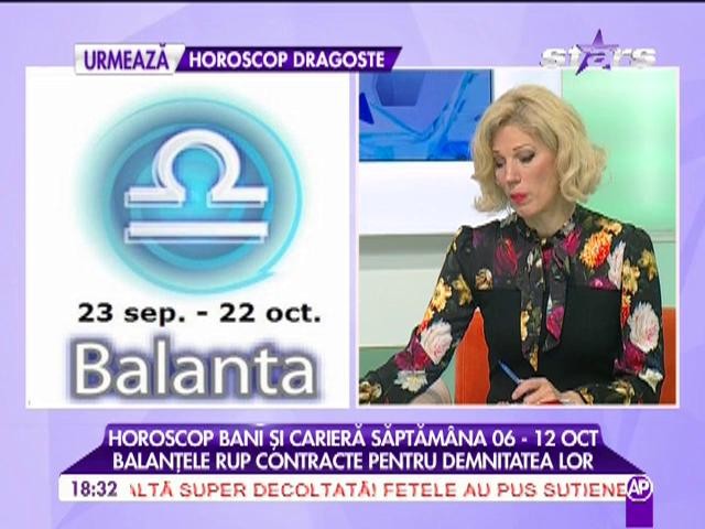 Horoscopul pentru bani și carieră, săptămâna 06 - 12  octombrie