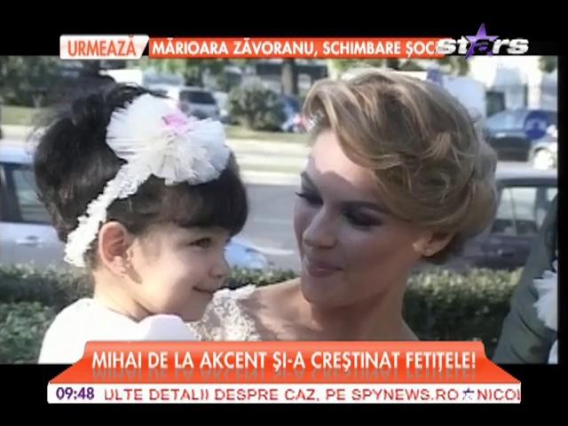 Mihai de la Akcent şi-a creştinat fetiţele!