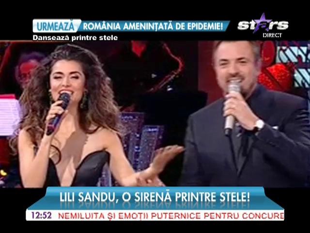 Lili Sandu, apariţie super sexy la show-ul "Dansează printre stele"