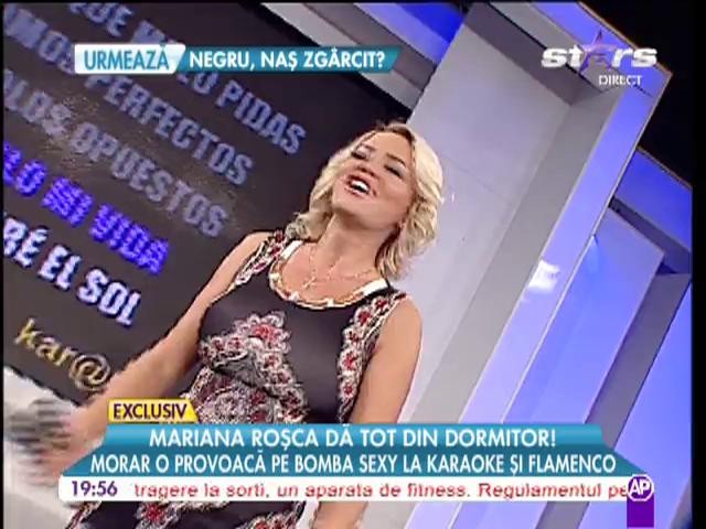 Mariana Roșca, karaoke de groază