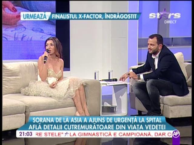 Sorana de la Asia a ajuns la spital!