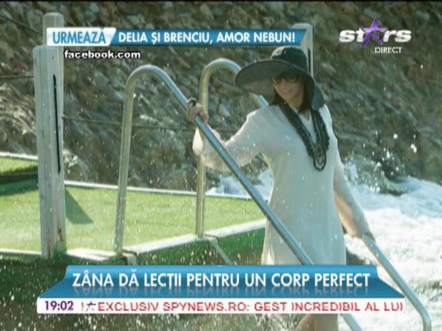 Andreea Marin dă lecții pentru un corp perfect