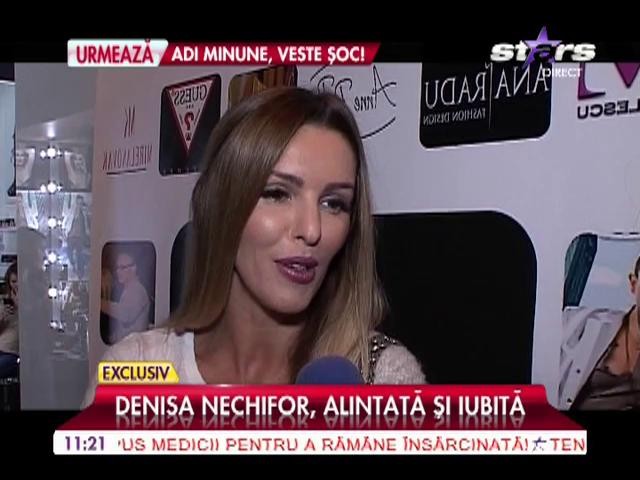 Denisa Nechifor, alintată şi iubită de un bărbat misterios