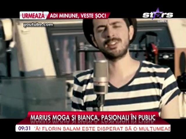 Marius Moga şi iubita lui, Bianca, pasionali &icirc;n public!