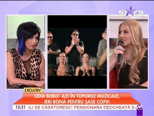 Lidia Buble, azi &icirc;n topuri, ieri bonă a şase copii şi soră a 9 fraţi