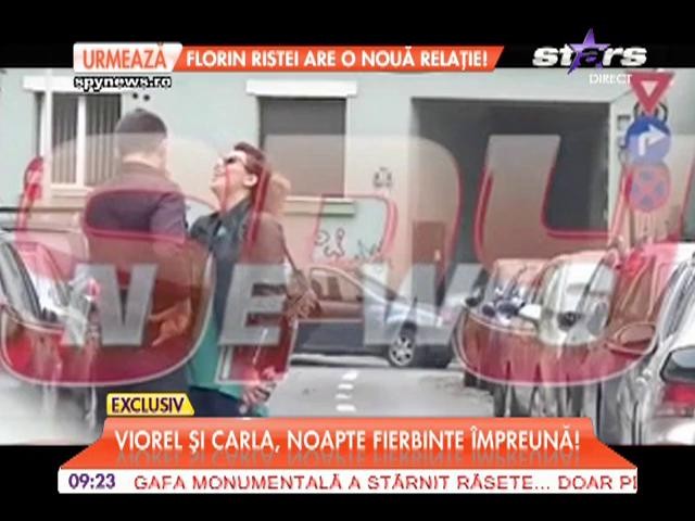 Viorel şi Carla, surprinşi după o noapte fierbinte petrecută &icirc;mpreună