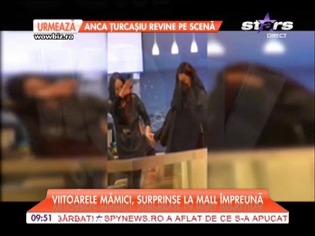Antonia şi Giulia, surprinse &icirc;mpreună la mall