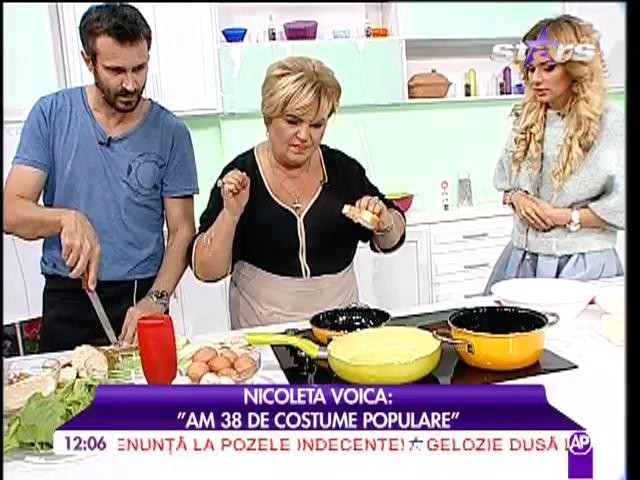 Nicoleta Voica: "Am 38 de costume populare!"